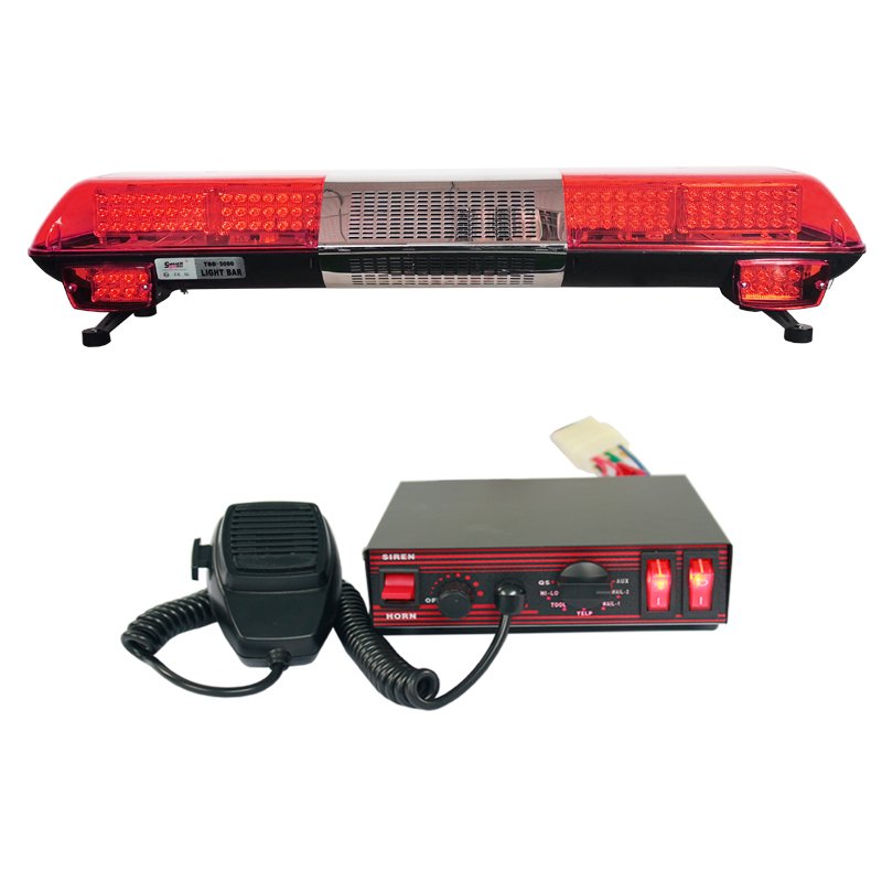 1200MM Ambulance Light bar Blue Led Warning Lights Warning Lightbar