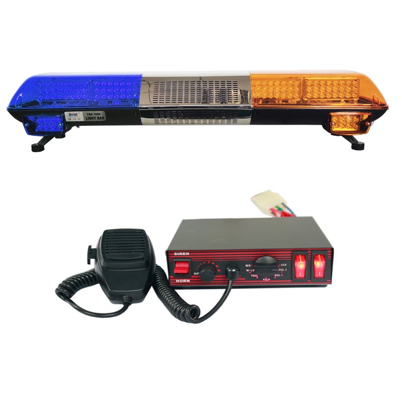 1200MM Ambulance Light bar Blue Led Warning Lights Warning Lightbar