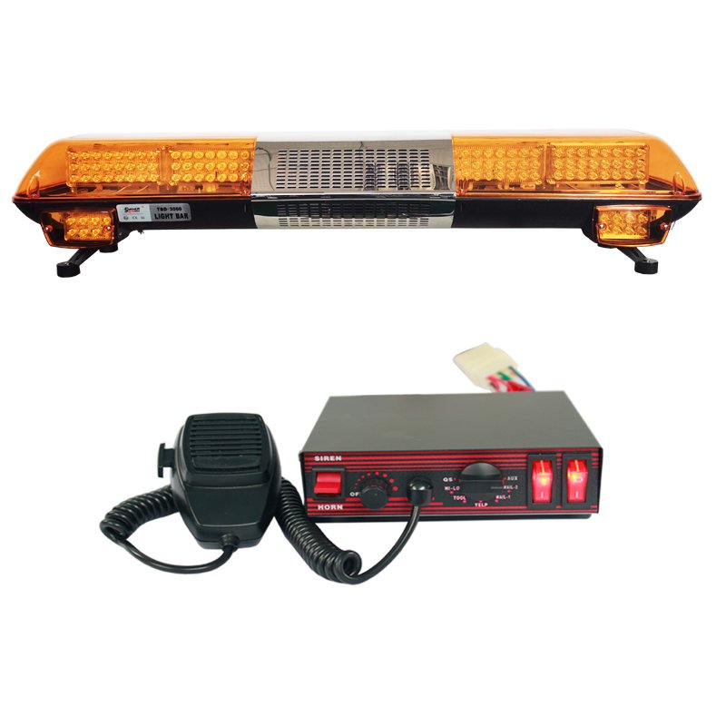 1200MM Ambulance Light bar Blue Led Warning Lights Warning Lightbar