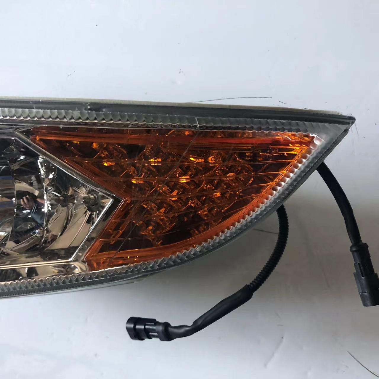 Bus Head Lamp Front Light Car Mercedes Sprinter White Universal Headlight Plastic Color Material Origin Type Certificate