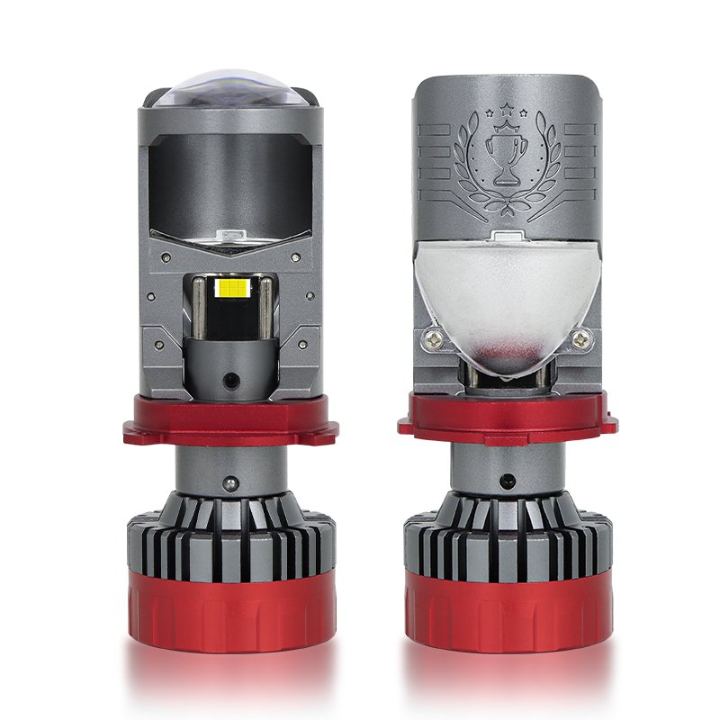2Y Faros Led Headlights for Car 220w H4 Car Led Projector Lens Led H4 Canbus Focos Faros Polo Jetta Hon-da Fit LED Lens Lights