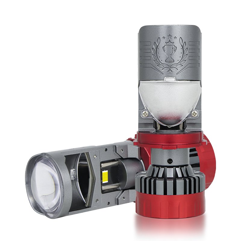 2Y Faros Led Headlights for Car 220w H4 Car Led Projector Lens Led H4 Canbus Focos Faros Polo Jetta Hon-da Fit LED Lens Lights