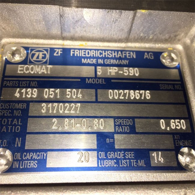 Gearbox Second Hand Automated Manual Transmission Widely Used in Buses and Trucks for ZF Ecomat