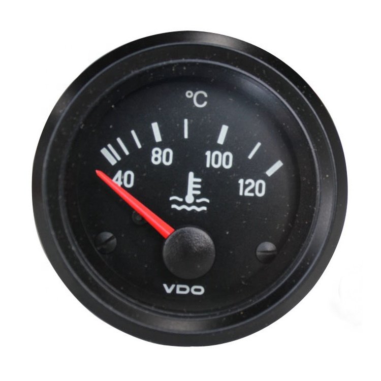 VDO Water Temperature Gauge 310 040 002 Coolant Temperature 310040002 120°C 52mm 24V 310 040 002