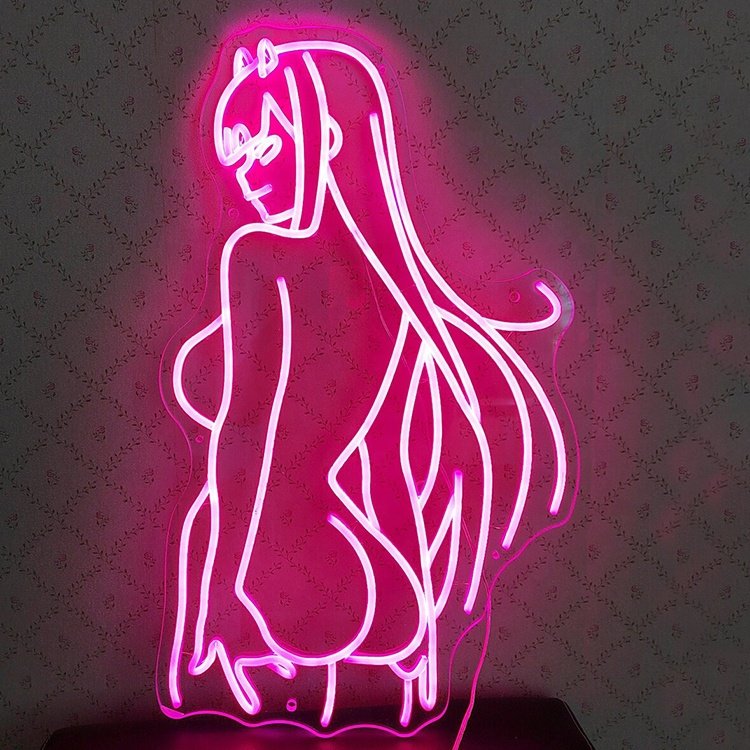 Happy Birthday Led Custom Neon Flex Sign Favourite Anime Custom Neon Signs Lights for Wall
