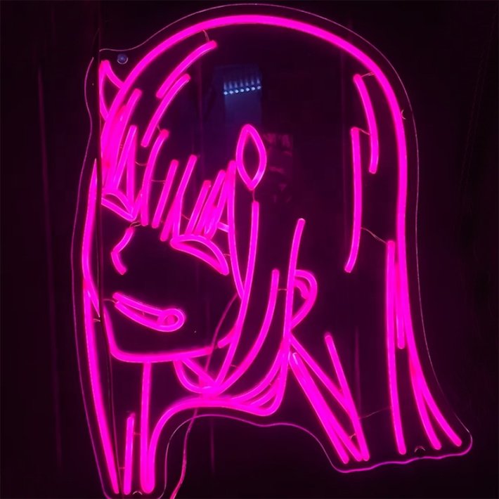 Happy Birthday Led Custom Neon Flex Sign Favourite Anime Custom Neon Signs Lights for Wall