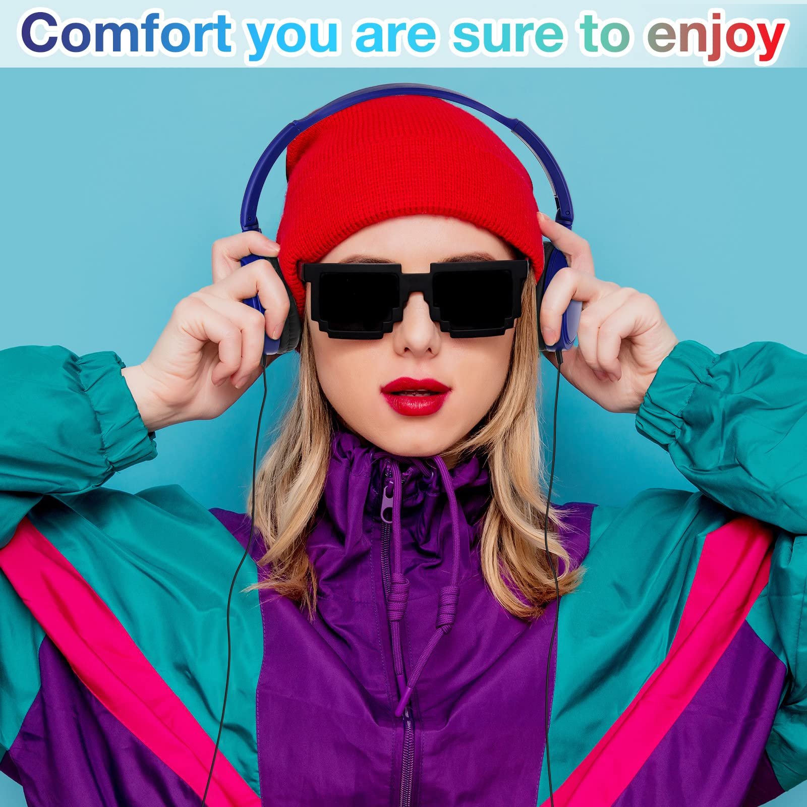 Factory Wholesale Wired Kids Headphones Adjustable Over Ear Head Earbuds Headphones for Classroom School Students