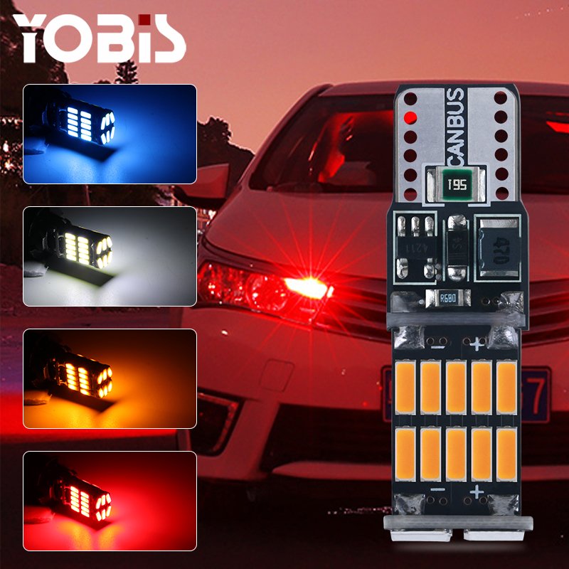 T10-4014-26smd Reading Light Bombillo T10 dos Contactos Can Bus Led T10