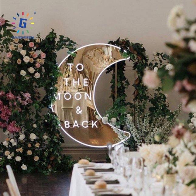 Neon Fast Delivery Acrylic No Moq Design Logo Outdoor Custom Led Light Neon Sign for Room Birthday Wedding Party Decoration