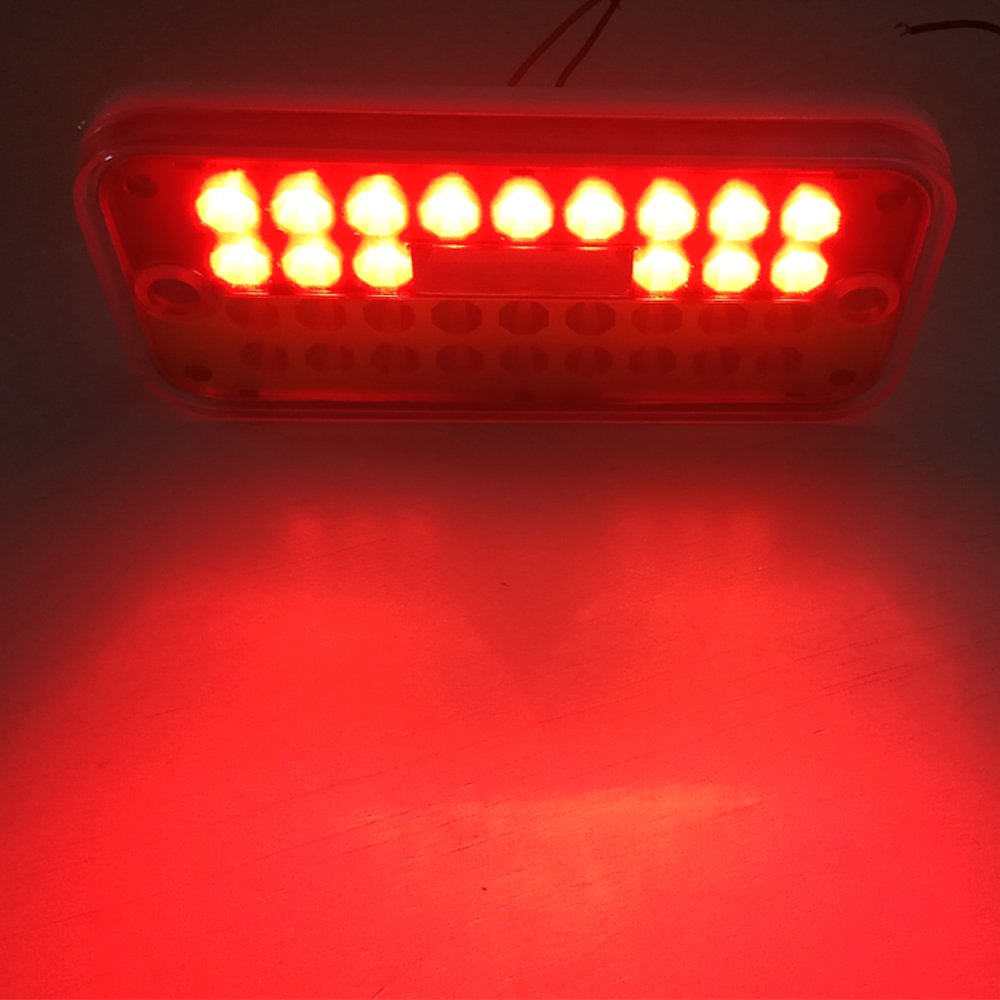Auto Truck Lighting Systems Solutions High Quality Three Color 10inch Led Combination Tail Light