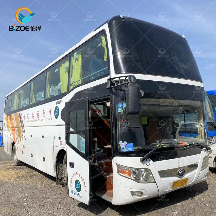 Cheap Used Double Decker Second Hand Luxury School Coach Bus for Sale Usa