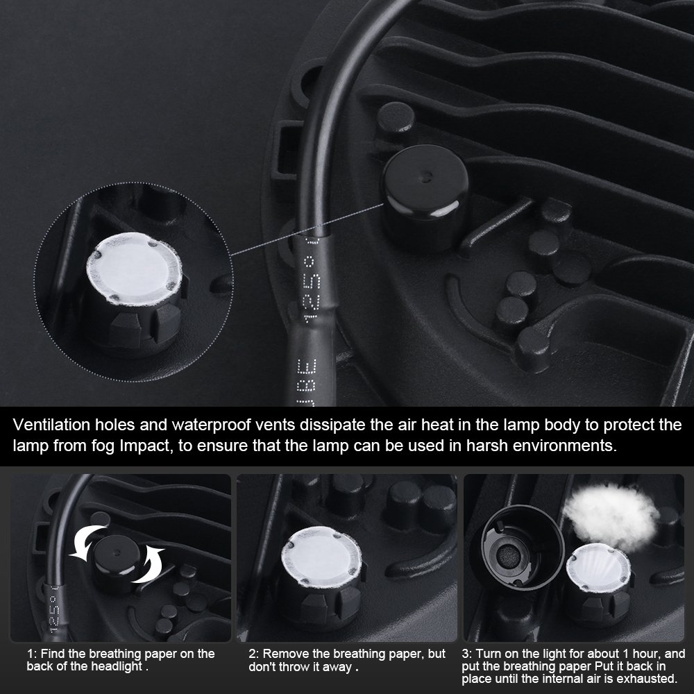 High Low Beam 7inch 90W Round with DRL Led Spotlight Fog Driving Lamp Motorcycle Lights jeep Headlight for Truck Wrangler JL JK