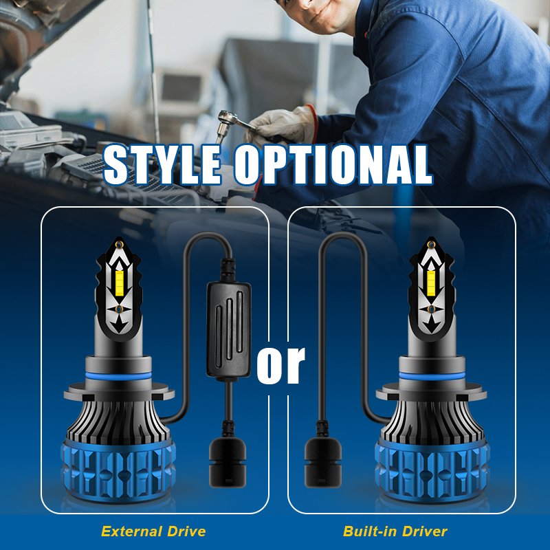 K30 Good Quality Auto Lighting System Car 11000 Lumen LED Headlight Xenon Zenon Bulbs Car LED Headlight H7 H4 H11 9005 9006