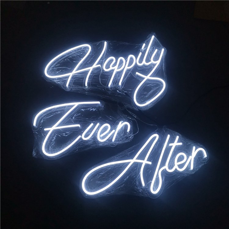 Outdoor Led Advertising Flex Strip Custom Acrylic Neon Lights Signs Lighting Prices for Wedding Bar Party Decoration