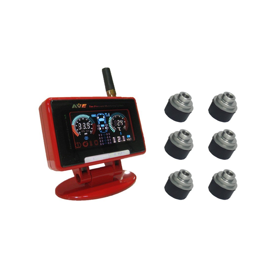 6 Wheels Wireless TPMS Truck