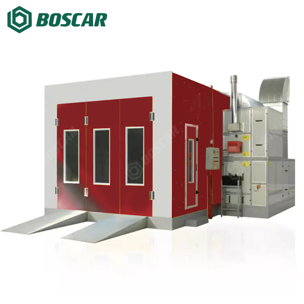 Luxury Spray Booths Electric Diesel Heating Car Painting Room CE Auto Body Spray Paint Oven for Car Painting Baking Drying