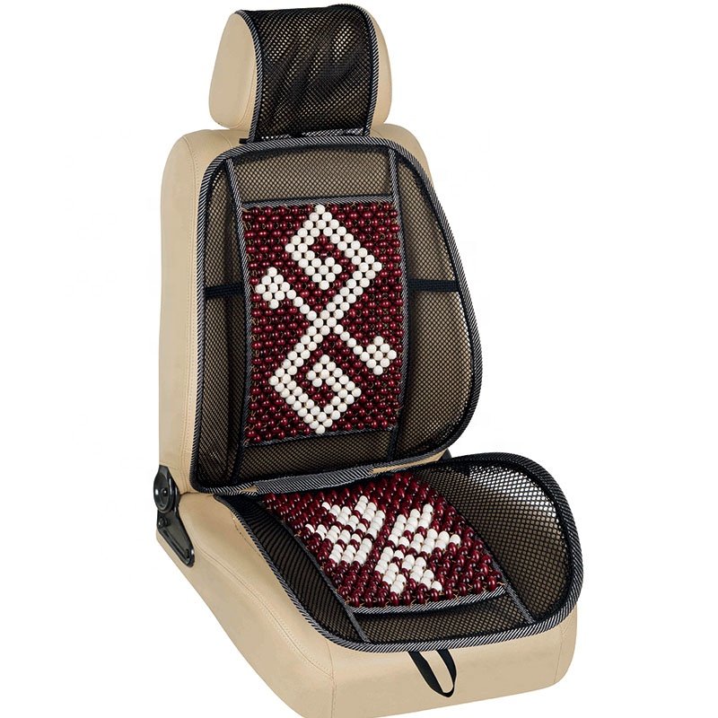 Wood Beaded Comfort Seat Cushion Seat Cover Interior Accessories