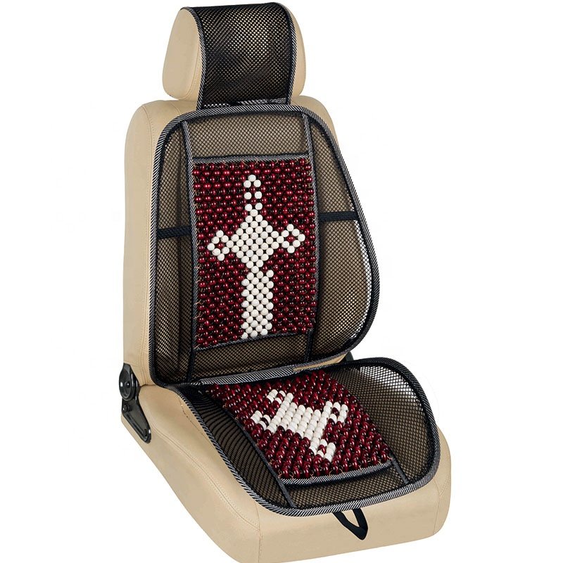 Wood Beaded Comfort Seat Cushion Seat Cover Interior Accessories