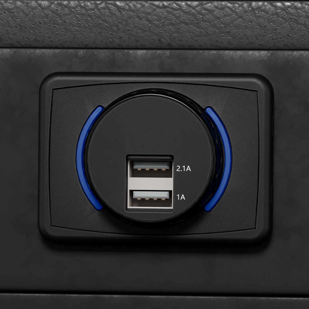 Bus Parts Accessories Rectangle 12V Usb Socket 12v 24v Camper Usb Bus Mobile Charger
