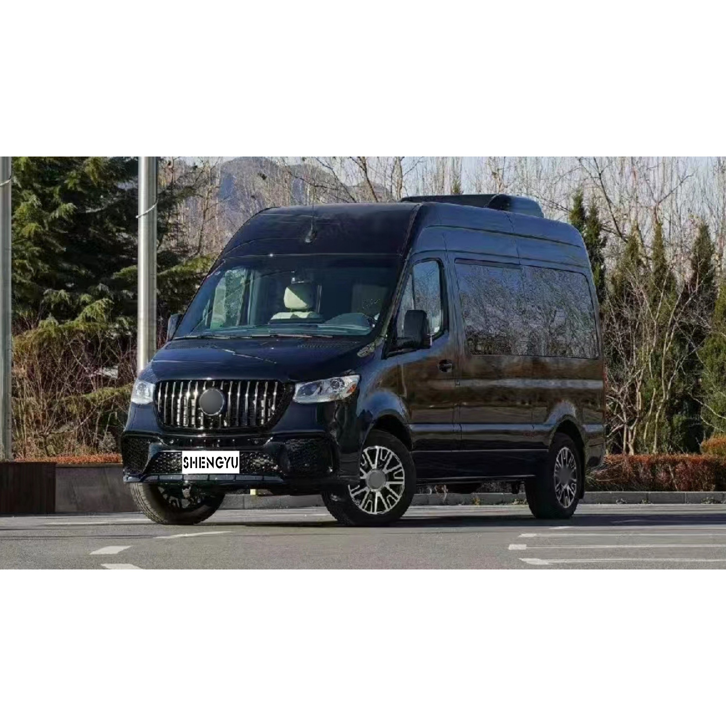 Body Kit for Mercedes Benz Sprinter W906 W907 W910 2018-2020 Upgrade to AMG Model