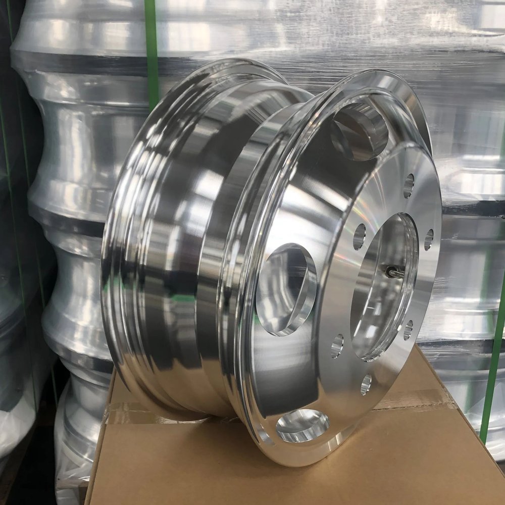 The Forged Aluminum Magnesium Alloy Wheel Rim 16*6.0 For Trucks And Trailer Supplier In China