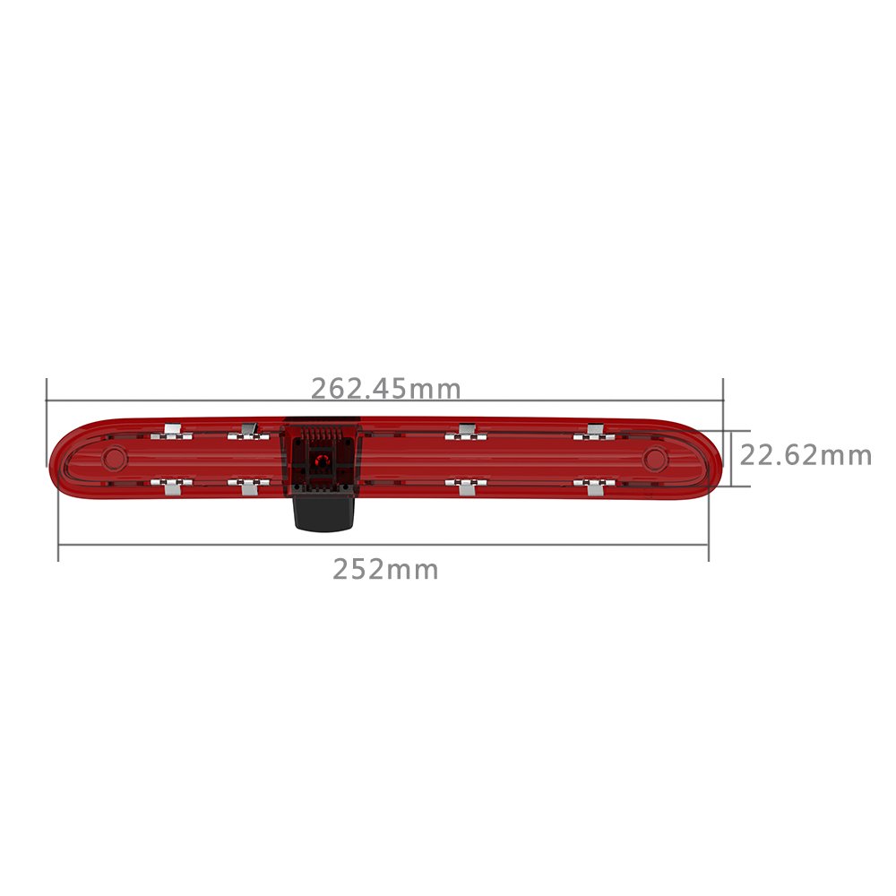 OE Third Brake Light Camera 170 Degree Parking Reverse Camera for Citroen Peugeot Expert Toyota 2016
