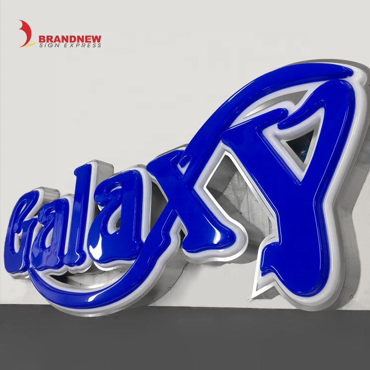 BRANDNEW SIGN Manufacturer Custom Backlit Storefront 3D LED Illuminated Logo Sign Outdoor Light Channel Letter Business Signs