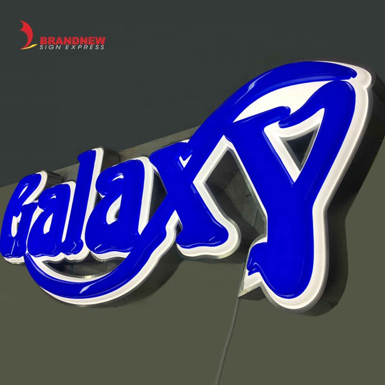 BRANDNEW SIGN Manufacturer Custom Backlit Storefront 3D LED Illuminated Logo Sign Outdoor Light Channel Letter Business Signs
