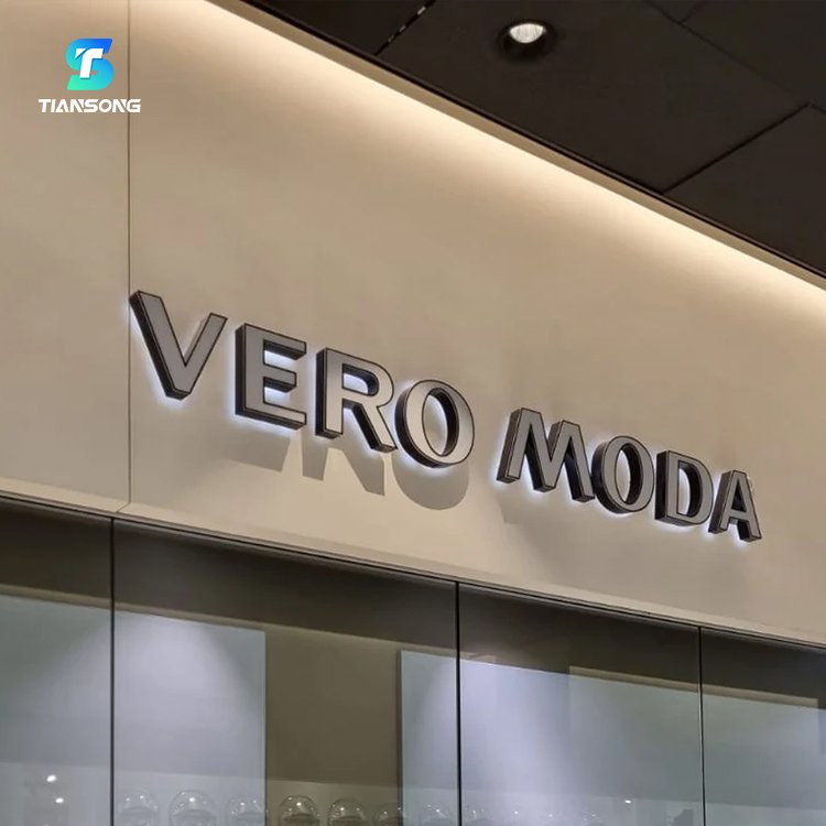Custom 3D Acrylic Light up Letter Led Advertising Backlit Channel Letter Sign for Business