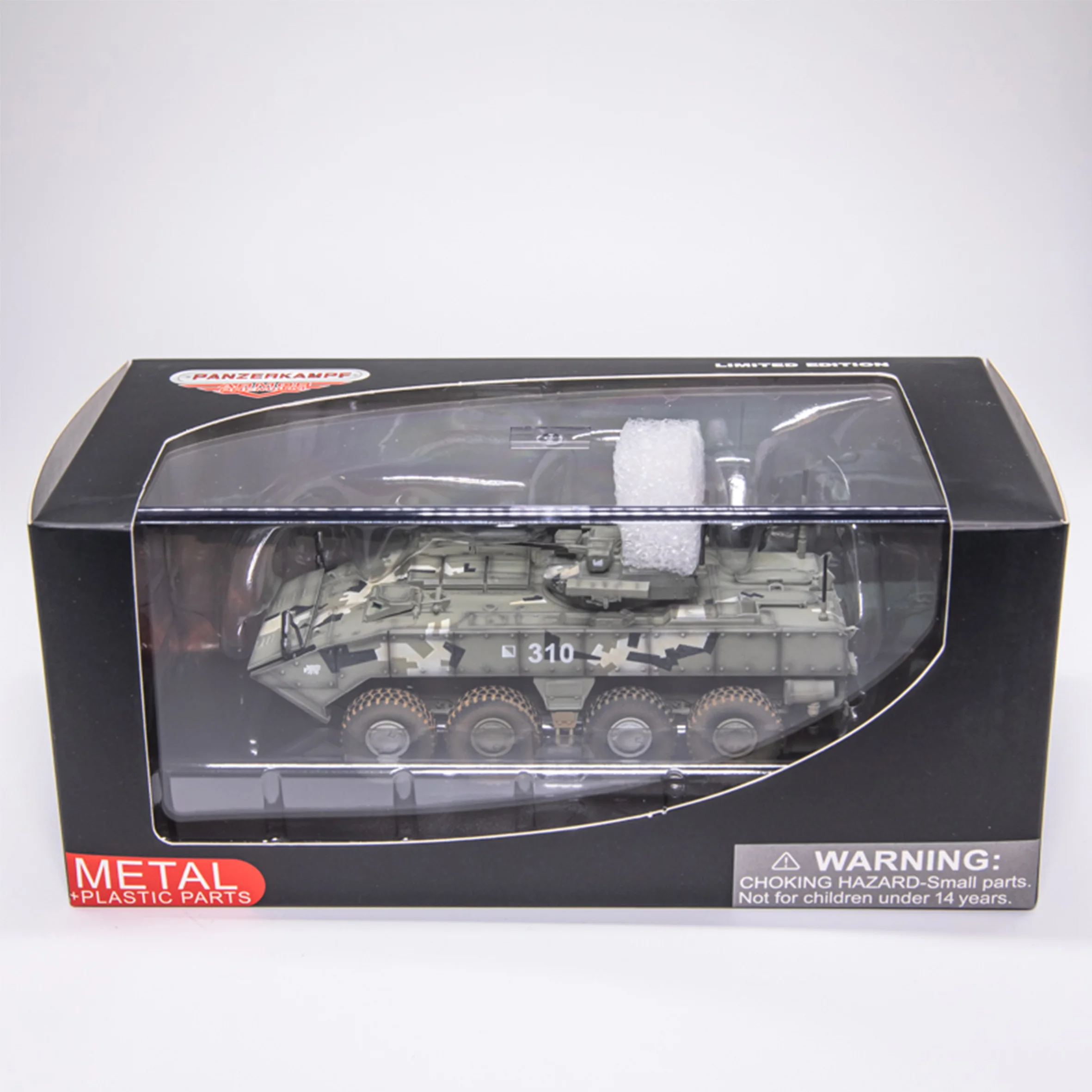 1 72 Scale P12221PD Russian Boomerang IFV Armored Vehicle Model Green Digital Coating Rotatable Wheels Unisex Metal Finished