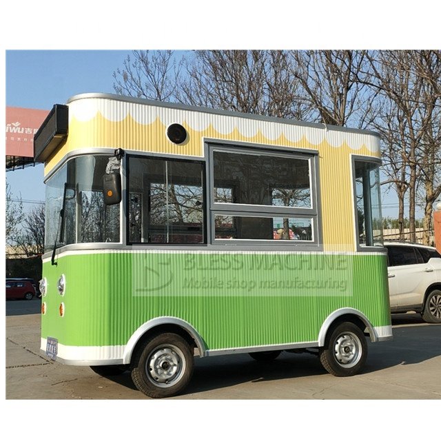Bakery Food Cart Trailer for Seafood Food Truck