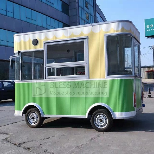 Bakery Food Cart Trailer for Seafood Food Truck
