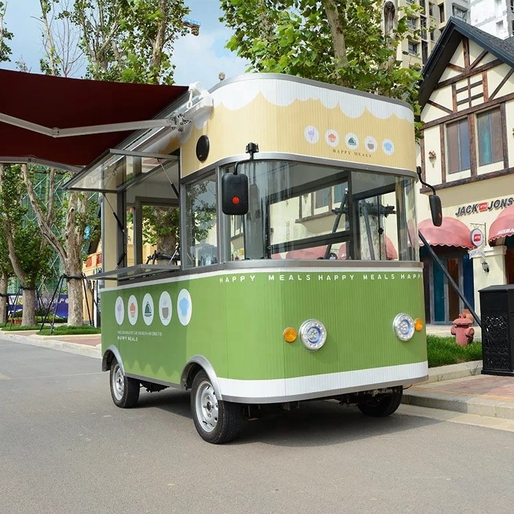 Bakery Food Cart Trailer for Seafood Food Truck
