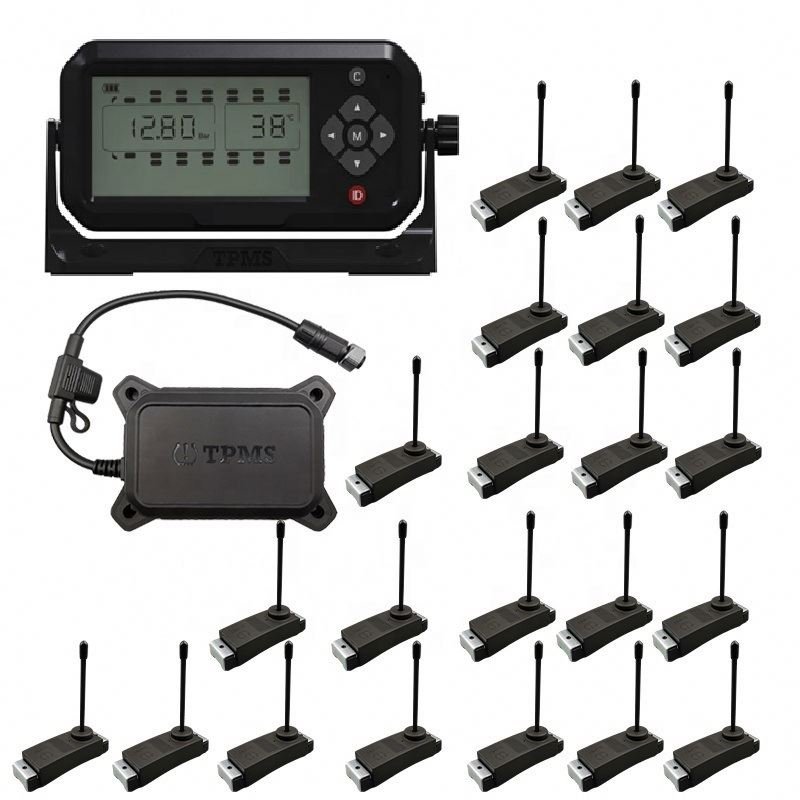 Westbay Tire Pressure Monitoring External 6 Wheel 8 Wheel Universal Tire Pressure Detection Sensor Slag Car Platform Docking