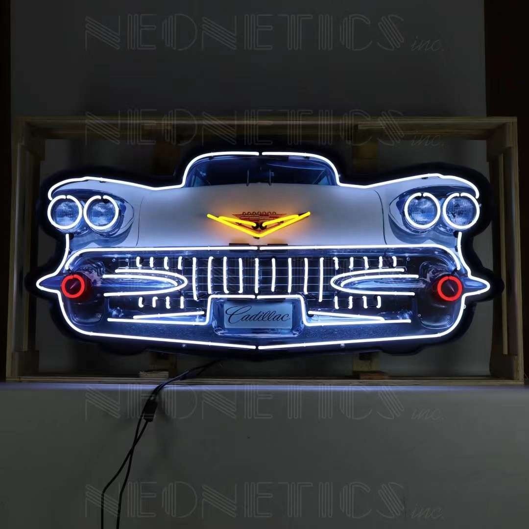 Clear Acrylic Background 6mm 8mm 10mm Glass Car Neon Tube Options Buy Real Glass Neon Sign for Bar Park Hospital Decorations