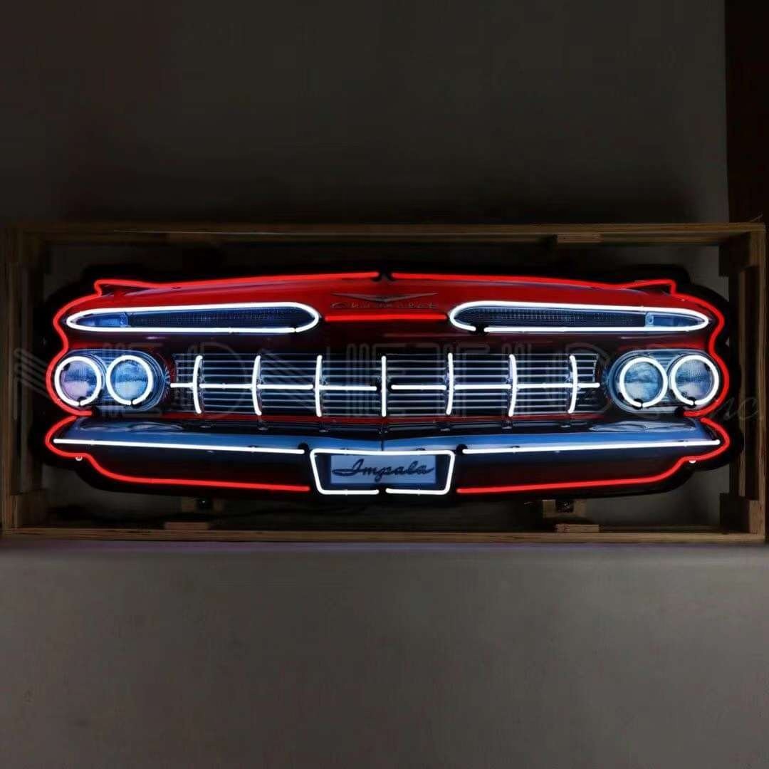 Clear Acrylic Background 6mm 8mm 10mm Glass Car Neon Tube Options Buy Real Glass Neon Sign for Bar Park Hospital Decorations