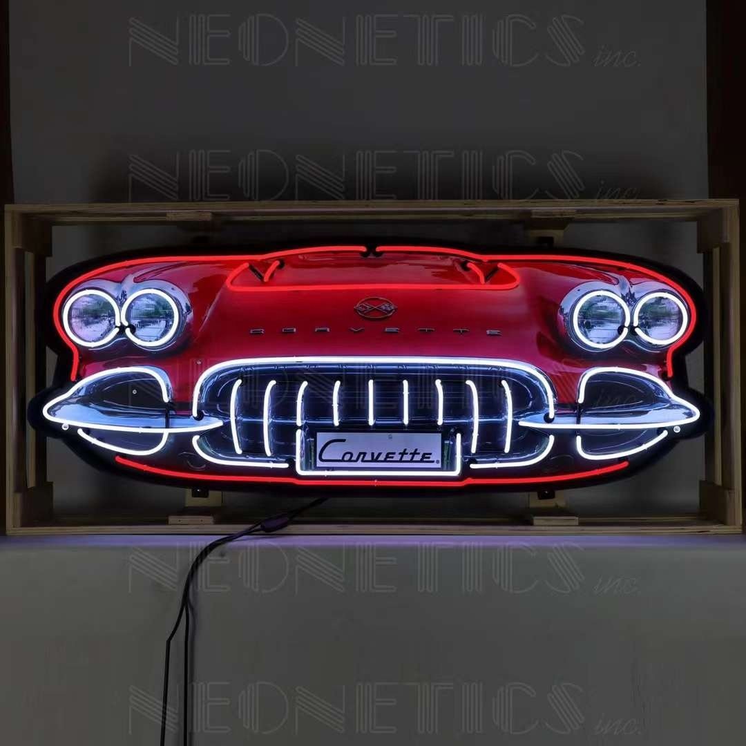 Clear Acrylic Background 6mm 8mm 10mm Glass Car Neon Tube Options Buy Real Glass Neon Sign for Bar Park Hospital Decorations