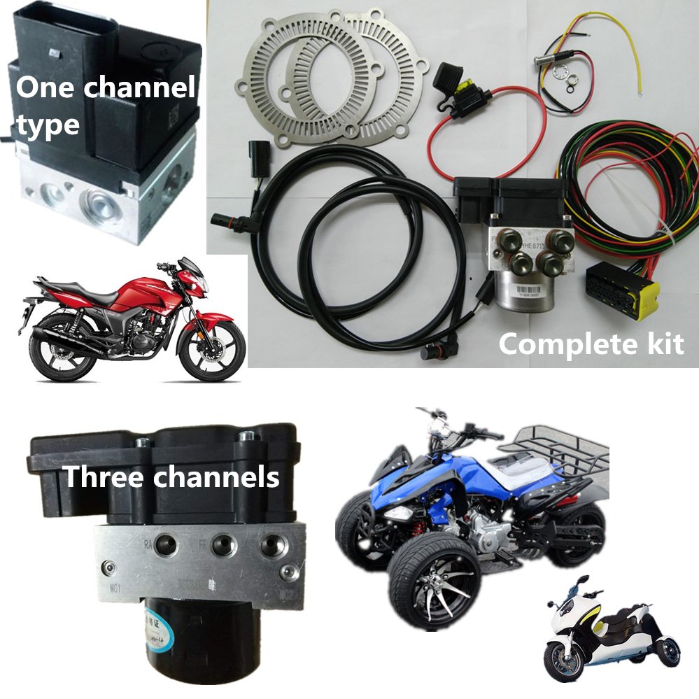 Auto Motorcycle Abs System Abs Anti-locked Braking System for Motorbike,tricycle,car,suv, Sportbikes,ATV,UTV,electric City Bus