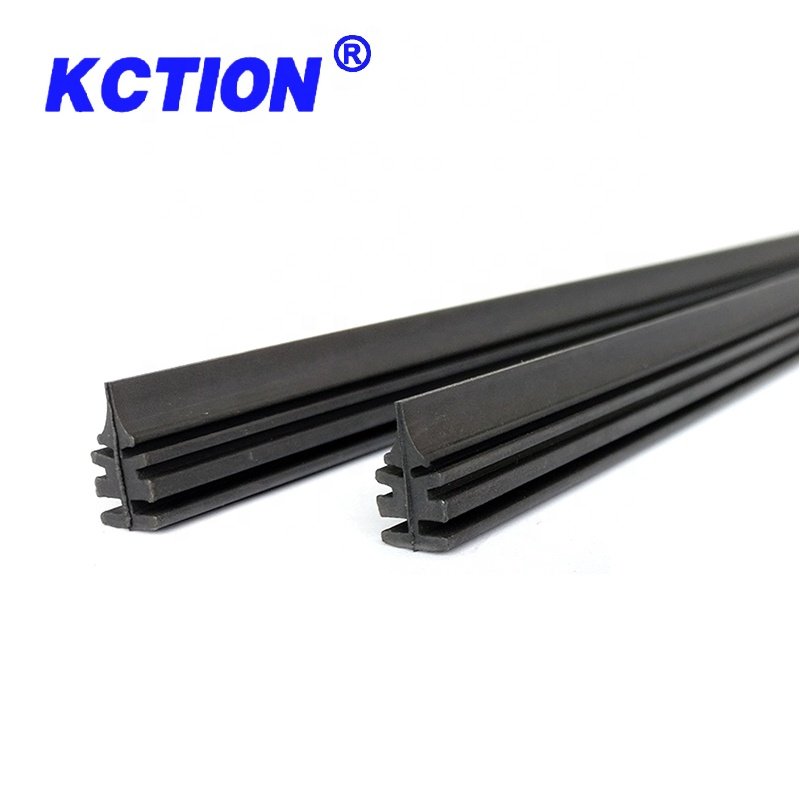 2025 Wholesale Big Sale Replacement Car Accessories 6mm Universal Black Soft Rubber Wiper Refill