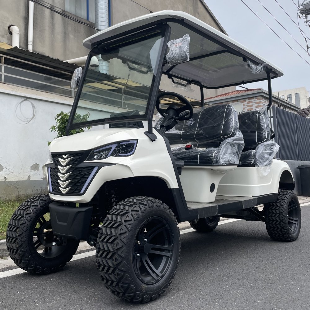 Hot Sale 4-Seater Electric Golf Cart Forward Sightseeing & Hunting Bus High Demand Product