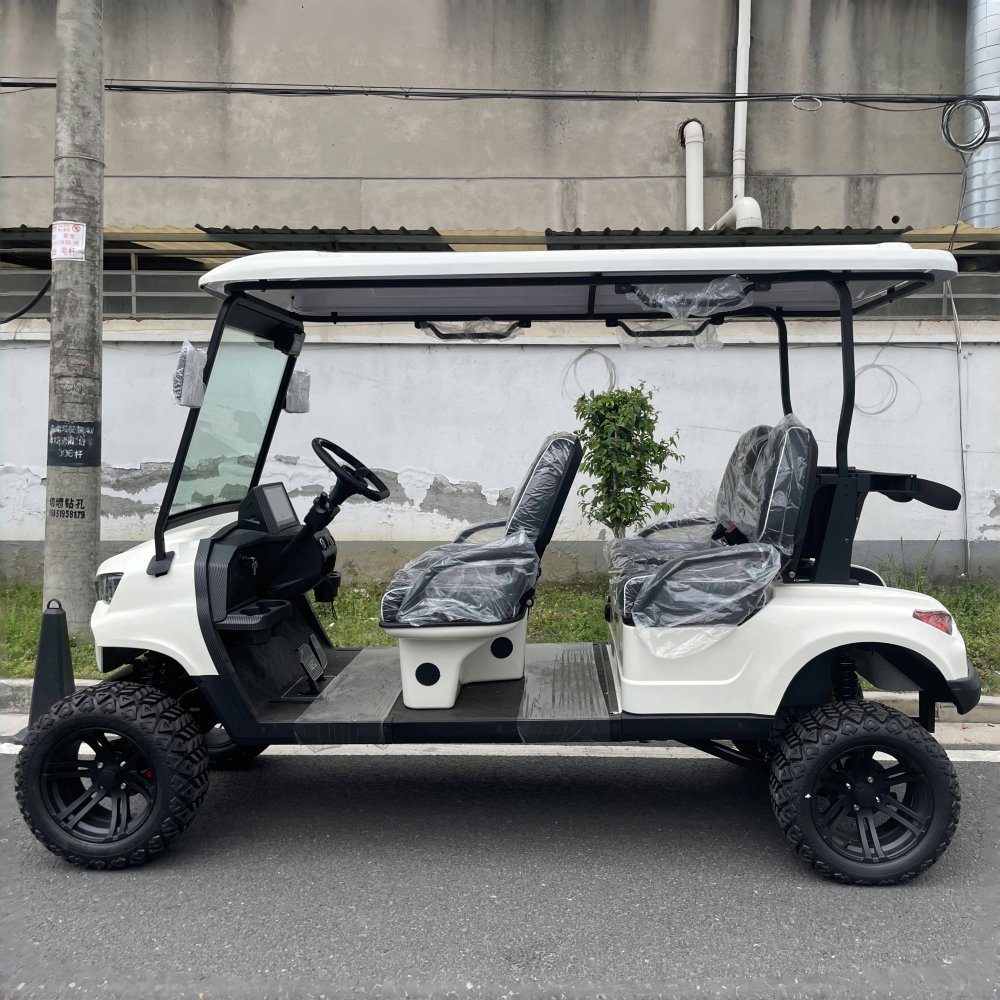 Hot Sale 4-Seater Electric Golf Cart Forward Sightseeing & Hunting Bus High Demand Product