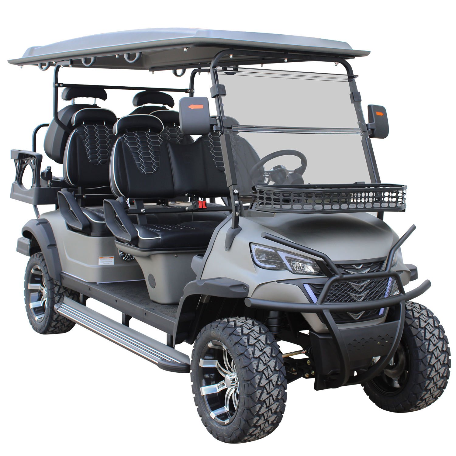 China Cheap Quality 4+2 Seater Golf Cart 4 Wheel 6 Seater Electric Golf Cart for Sale