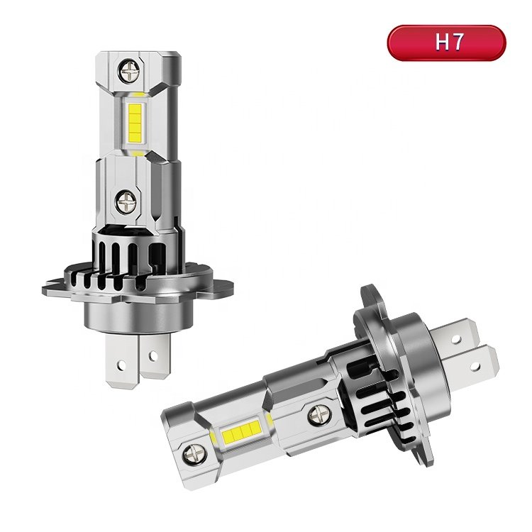 Asruex LED Headlights for Cars 28S-H7 Replace Orignal Halogen Lamp 1:1size 70W 7000LM 6500K All in One