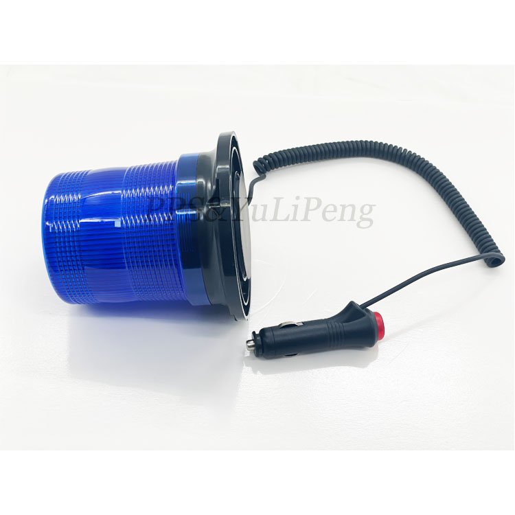 Factory cheap hot sale Blue Magnetic Strobe Beacon Warning Flash Emergency Light for Ambulance Construction Truck School Bus