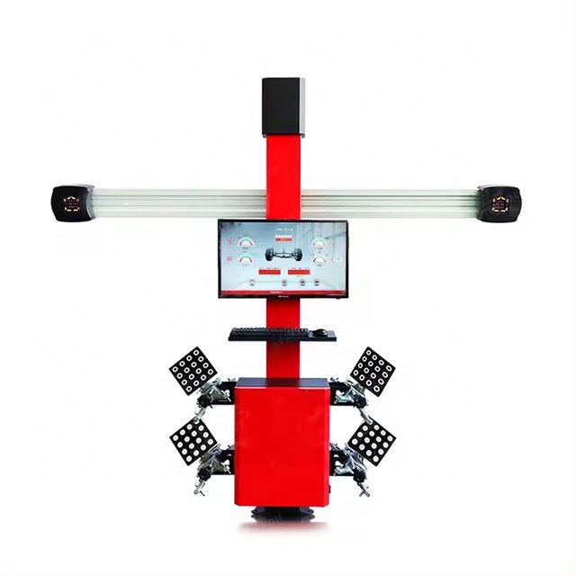 Manual 3d Four Car Bus Truck Steering Wheel Alignment Manufacturer Machine Aligner Equipment Price Clamp Full Set K1800