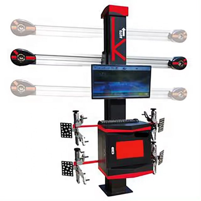 Manual 3d Four Car Bus Truck Steering Wheel Alignment Manufacturer Machine Aligner Equipment Price Clamp Full Set K1800