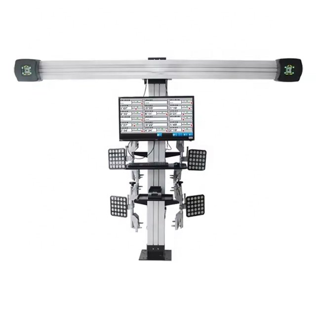 Manual 3d Four Car Bus Truck Steering Wheel Alignment Manufacturer Machine Aligner Equipment Price Clamp Full Set K1800
