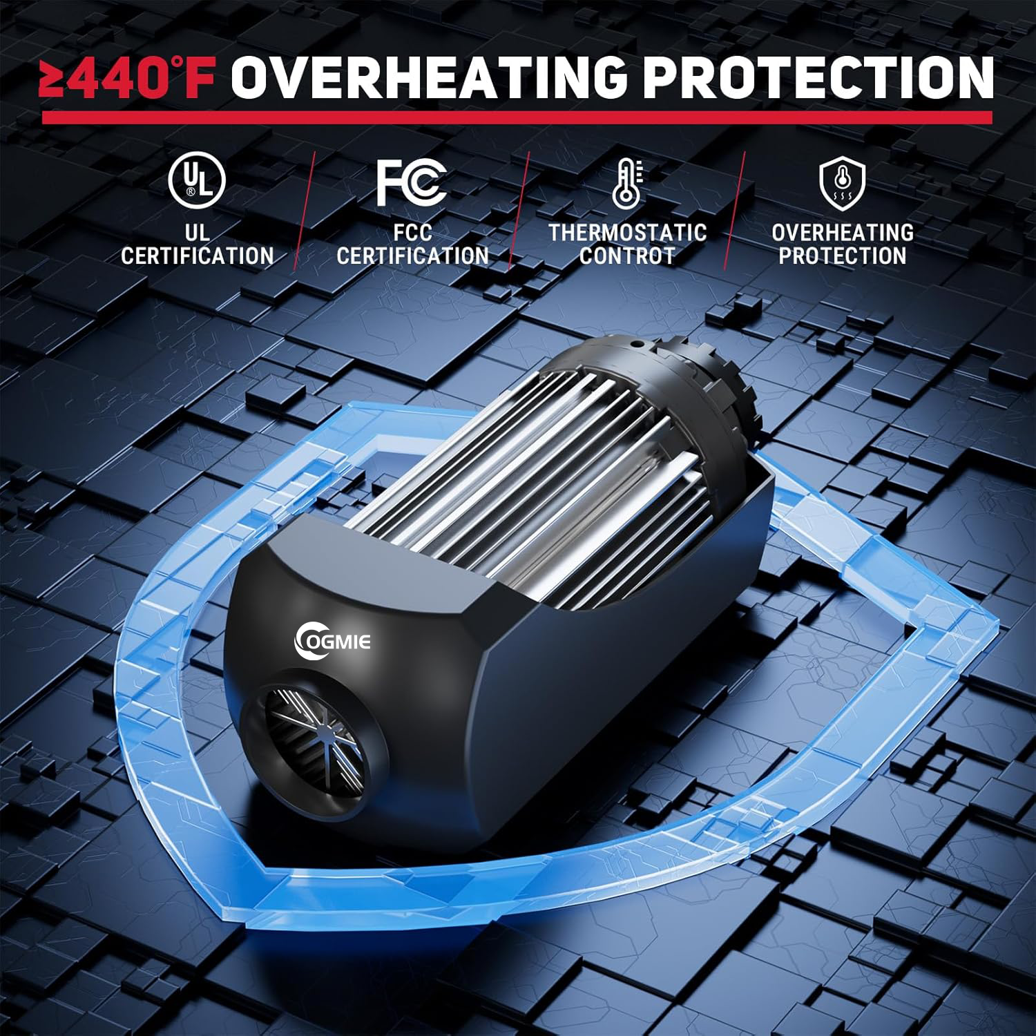 OGMIE 12v 24v 220v Diesel Air Conditioner Electric Parking Heater for RV Bus Trailer Motorhome 2kw 5kw 8kw for Cars Trucks