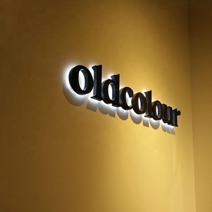 Factory Custom Led Backlit Sign Business Signs Logo Outdoor Indoor Wall LED Channel Letters Custom Sign for Business