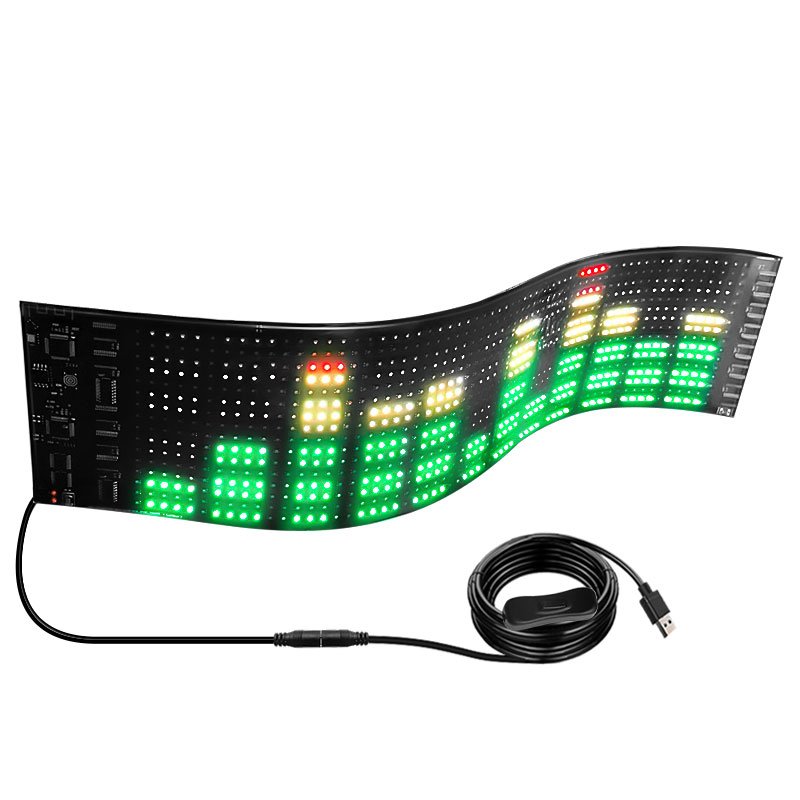 LED Flexible Display Car LED Matrix Pixel Panel Car Window Light LED Screen LED Display Led Sign Moves Led Display Sign for Car